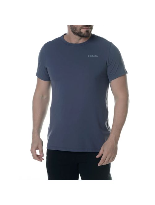 Camiseta Columbia Neblina Masculina - Cinza Escuro