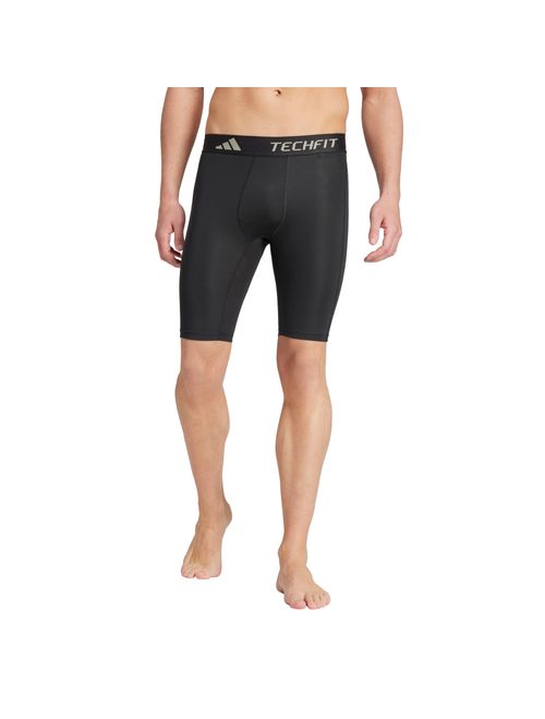 Shorts Adidas Treino Techfit Compression Masculino - Preto
