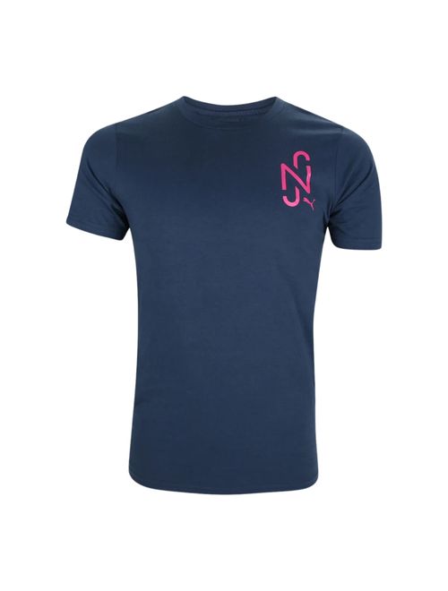 Camiseta Puma Neymar Jr Relaxed Fit Masculina - Marinho
