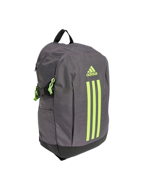 Mochila Adidas Power 3 Listras Unissex - Cinza/Verde