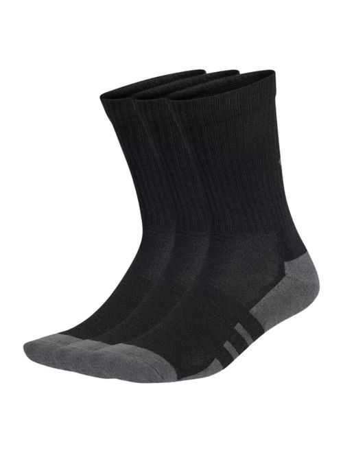 Kit Meias Adidas Essentials Climacool 3 Pares Unissex - Preta