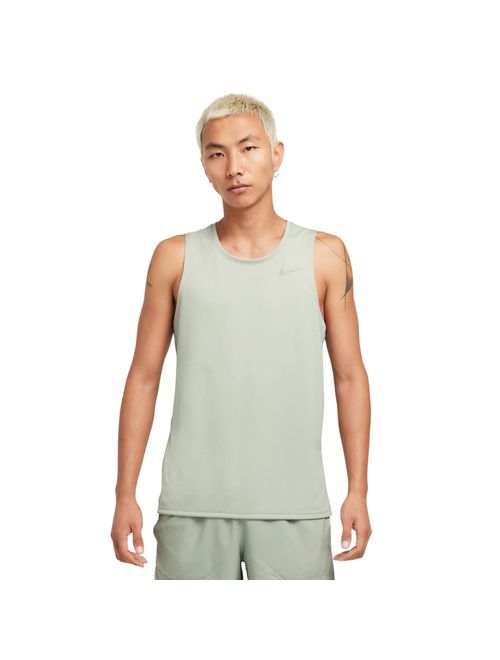 Regata Nike Dri-Fit Miler Tank Masculina - Verde