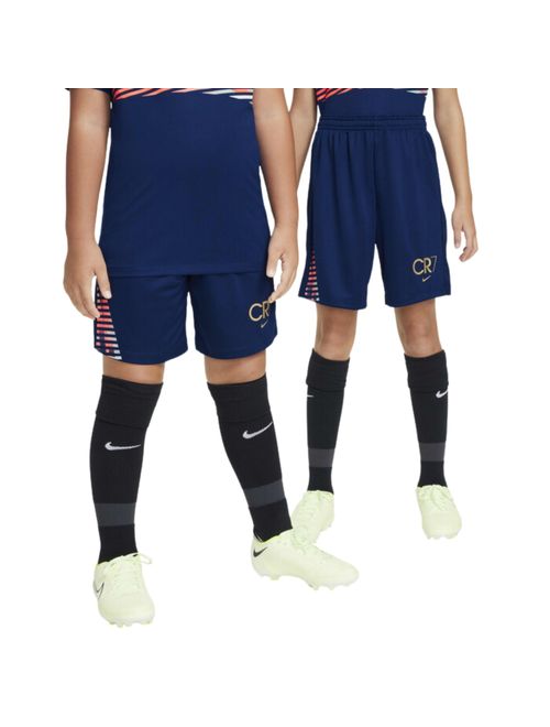 Calção Nike Cr7 Df Academy 23 Infantil - Azul