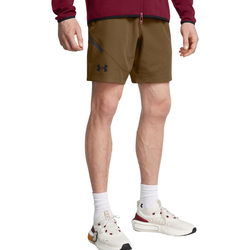 shorts-under-armour-unstoppable-masculino-marrom