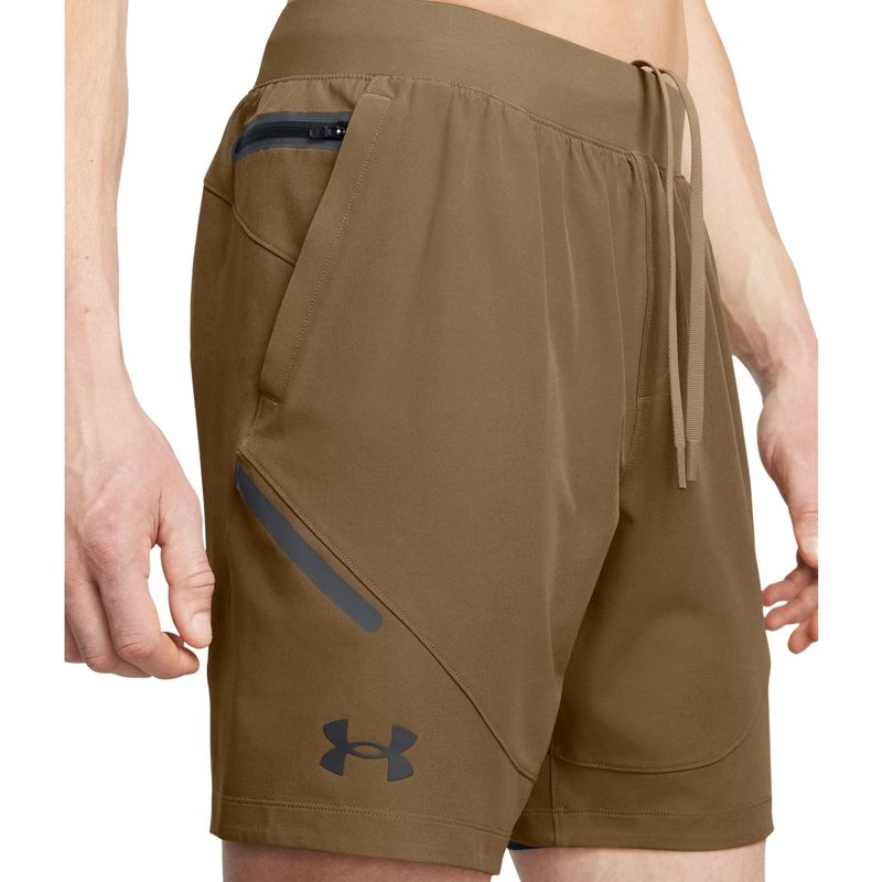 shorts-under-armour-unstoppable-masculino-marrom