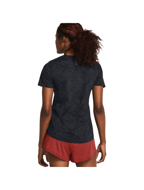 Camiseta Under Armour Launch Elite Printed Feminina - Preta