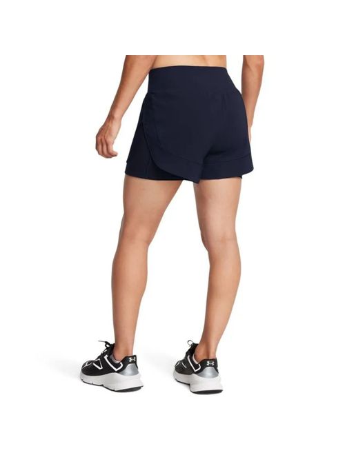 Shorts Under Armour Flex Woven 2 Em 1 Feminino - Marinho