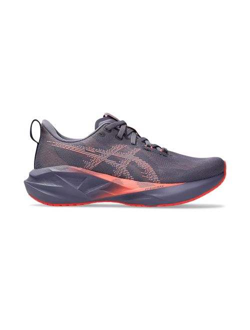 Tênis Asics Novablast 5 Feminino - Roxo/Coral