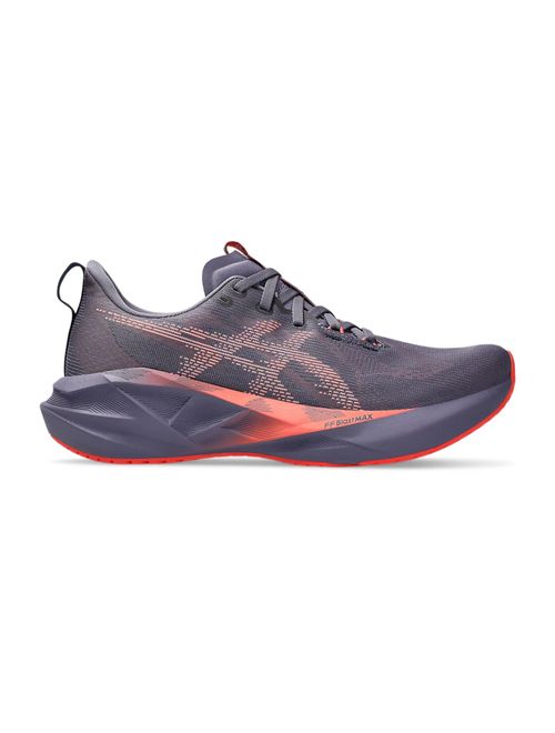 Tênis Asics Novablast 5 Masculino - Roxo/Coral