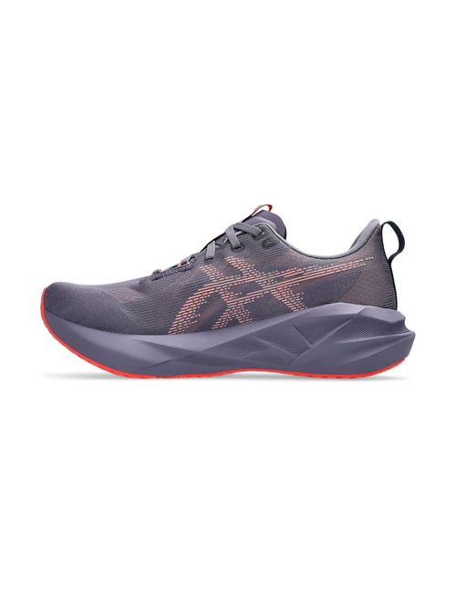 Tênis Asics Novablast 5 Masculino - Roxo/Coral