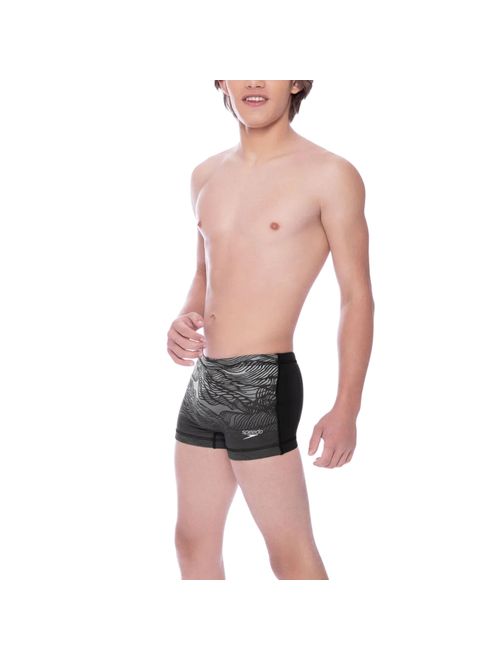Sunga Speedo Boxer Net Infantil - Preta