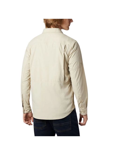 Camisa Manga Longa Columbia Silver Ridge II Masculina - Bege