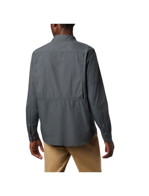 Camisa Manga Longa Columbia Silver Ridge II Masculina - Grafite