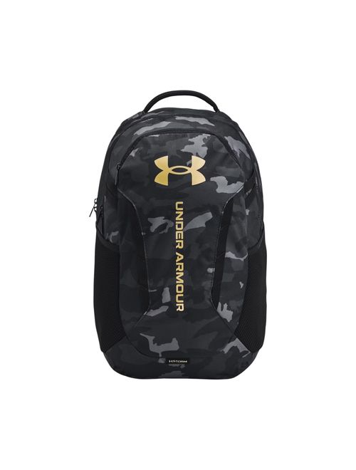 Mochila Under Armour Hustle 6.0 Masculina - Preta/Estampada
