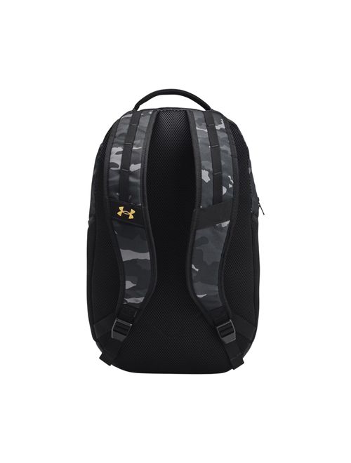 Mochila Under Armour Hustle 6.0 Masculina - Preta/Estampada