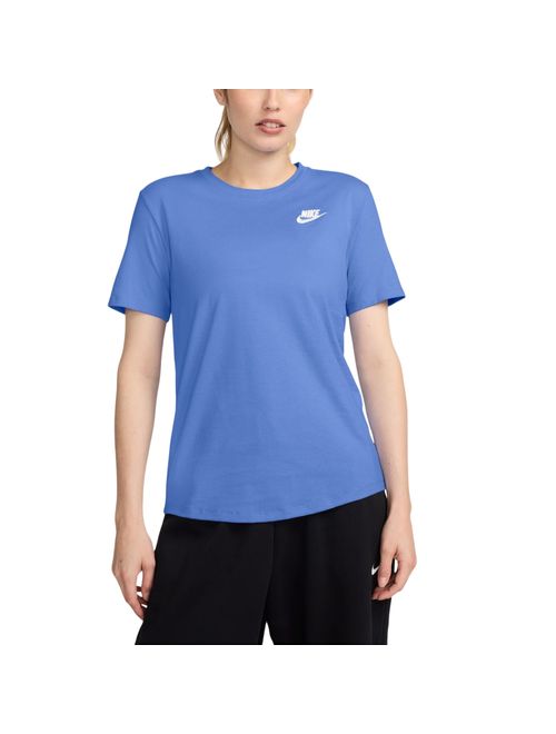 Camiseta Nike Nsw Tee Club Feminina - Azul