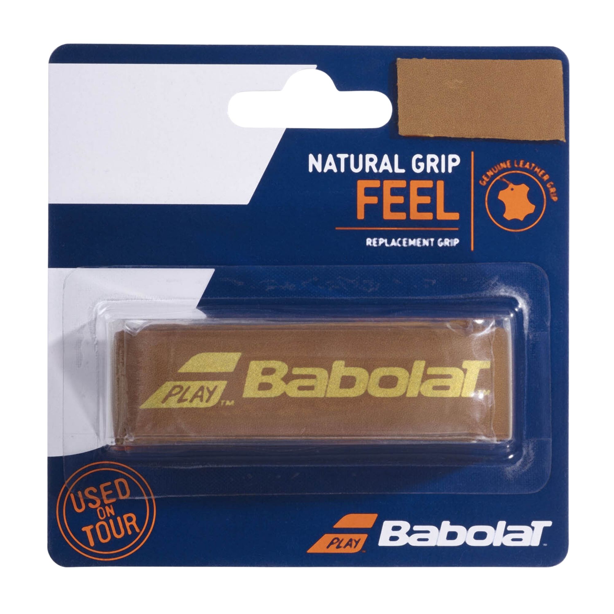 Overgrip Babolat Natural Grip Unissex - Marrom