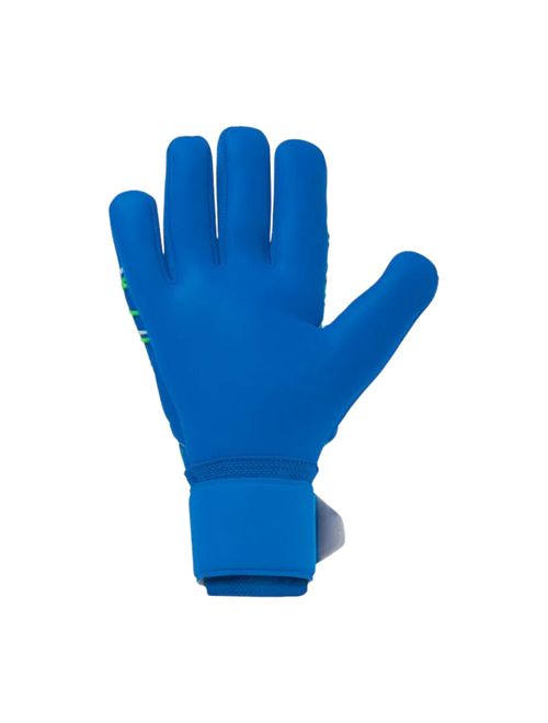 Luva Goleiro Uhlsport Aquasoft Unissex - Azul/Verde