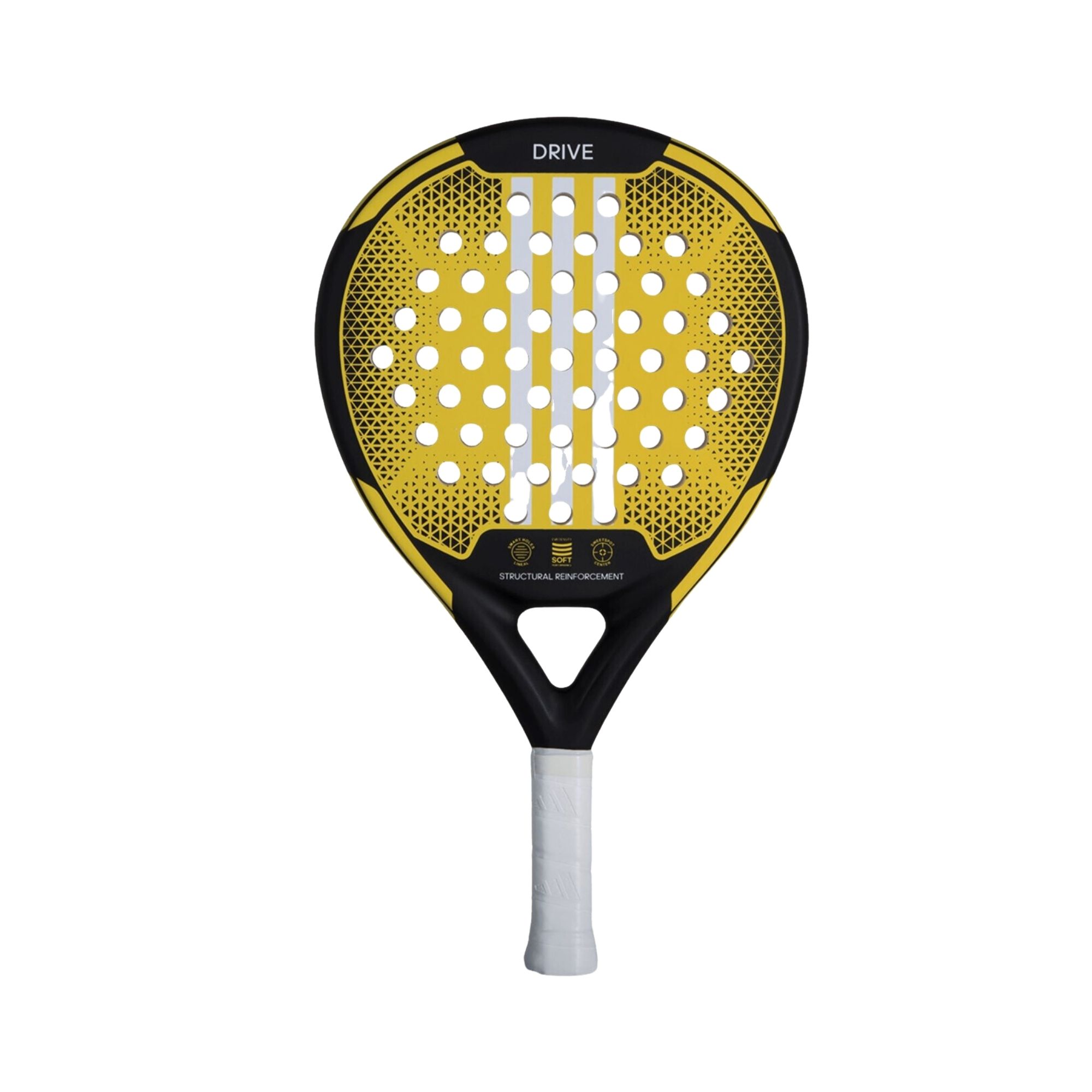 Raquete De Padel Adidas Drive 3.2 Unissex - Preta/Amarela