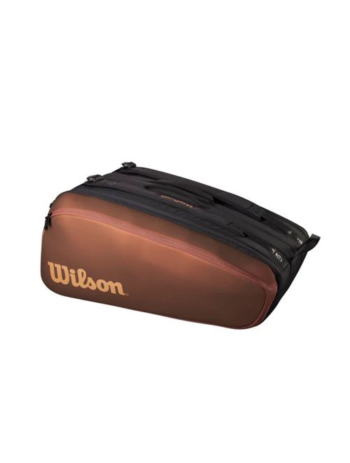 Raqueteira Wilson Pro Staff V14 Super Tour 15 Pack Unissex - Bronze