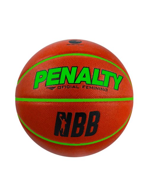 Bola De Basquete Penalty Crossover Pro X 6.9 Unissex - Laranja/Verde