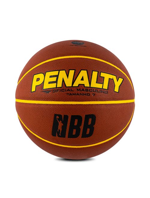 Bola De Basquete Penalty Crossover Pro X 7.9 Unissex - Laranja/Amarelo