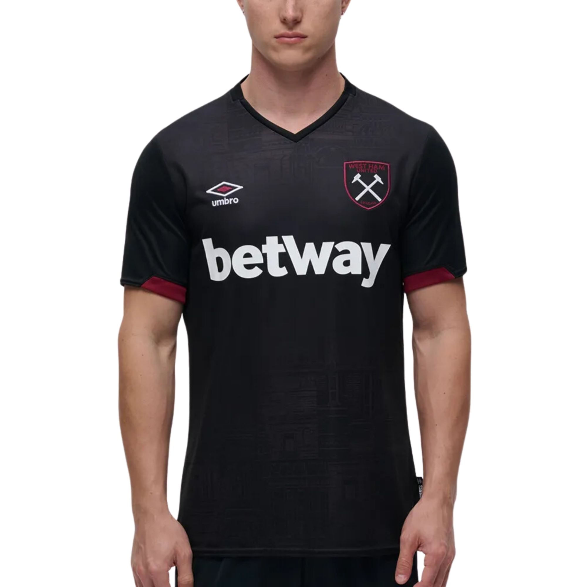 Camisa West Ham II 24/25 Umbro Masculina - Preta