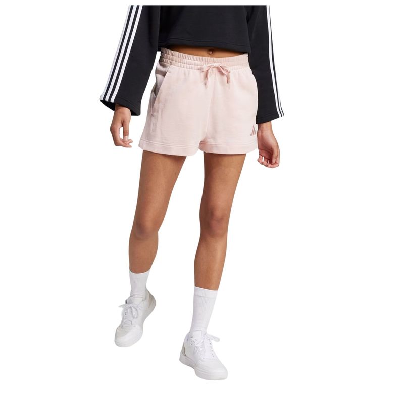 shorts-adidas-moletinho-all-szn-feminino-rosa-claro