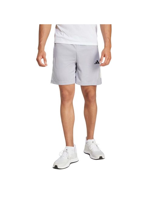 Shorts Adidas Treino Camuflado Train Essentials masculino - Cinza Claro