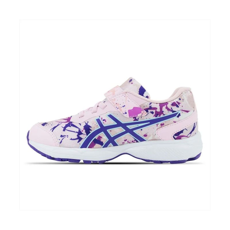 tenis-asics-fantasy-4-infantil-rosa-branco