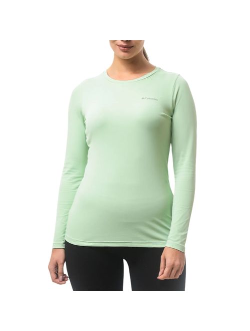 Camiseta Manga Longa Columbia Neblina Feminina - Verde