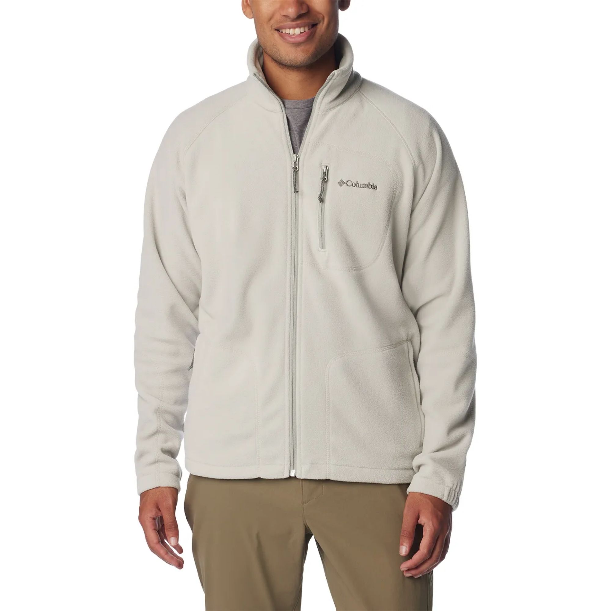 Jaqueta Columbia Fleece Fast Trek II Masculina - Bege