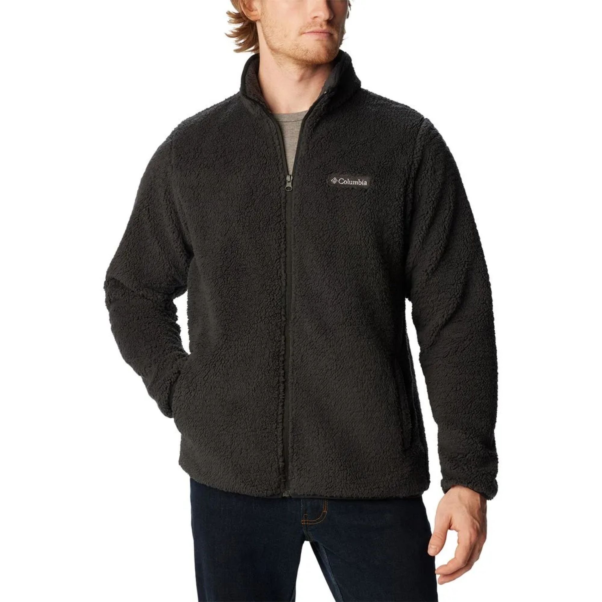 Jaqueta Columbia Rugged Ridge III Sherpa Masculina - Preta