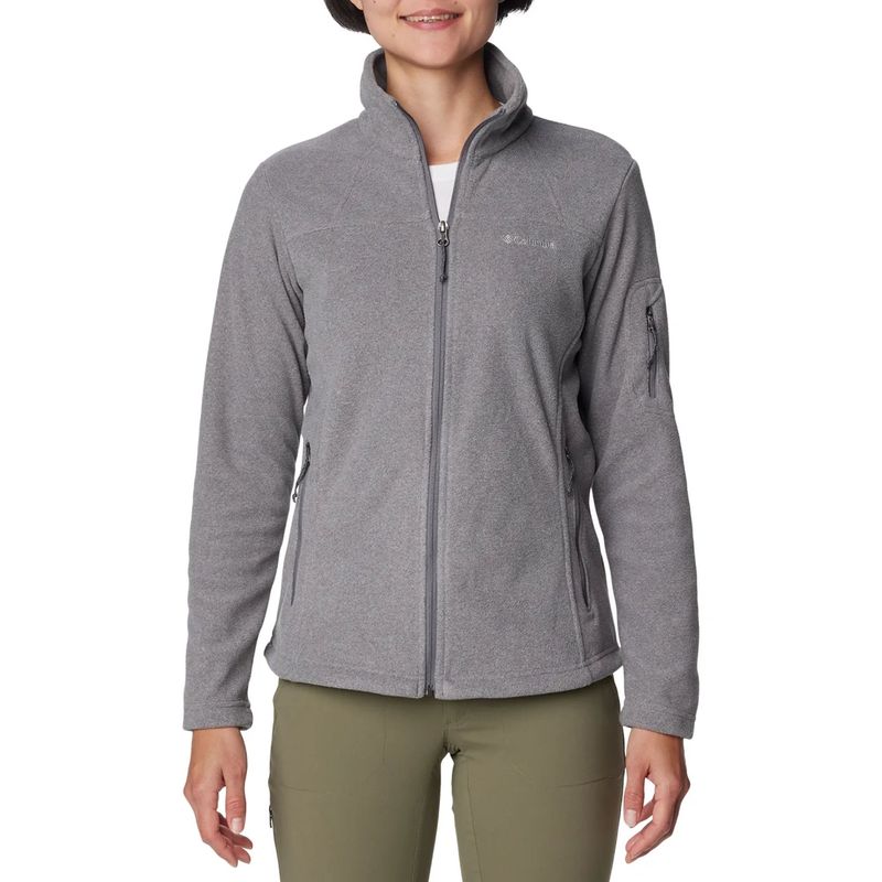 jaqueta-columbia-fleece-fast-trek-ii-feminnina-cinza