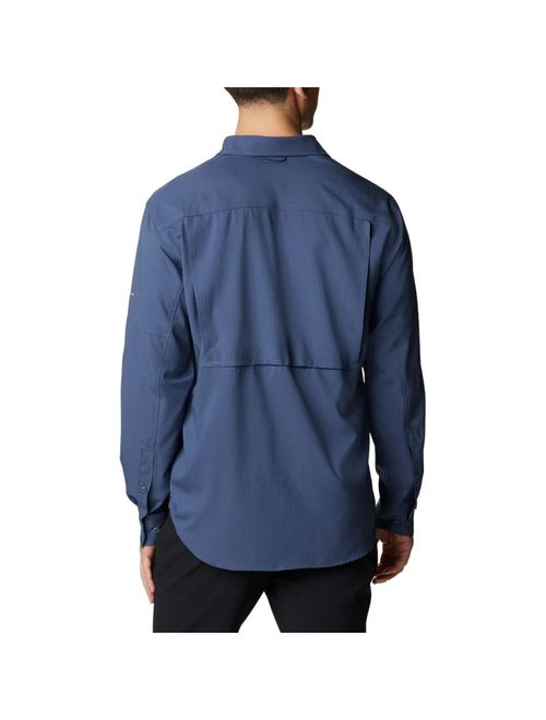 Camisa Manga Longa Columbia Silver Ridge™ II Utility Lite Masculina - Marinho
