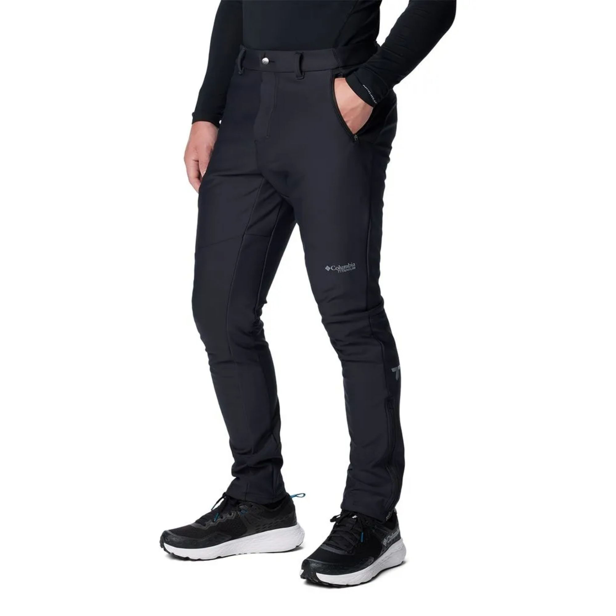 Calça Columbia Vast Canyon Softshell Masculina - Preta