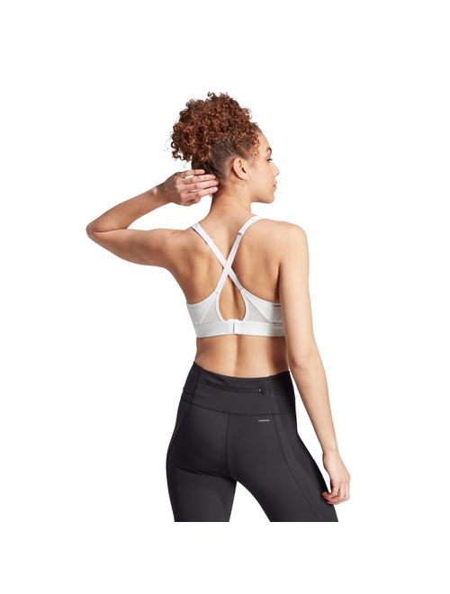 Top Adidas Suporte Medio Ultimate Feminino - Branco