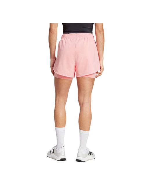 Shorts Adidas 2 Em 1 Aeroready Minimal Femimino - Rosa