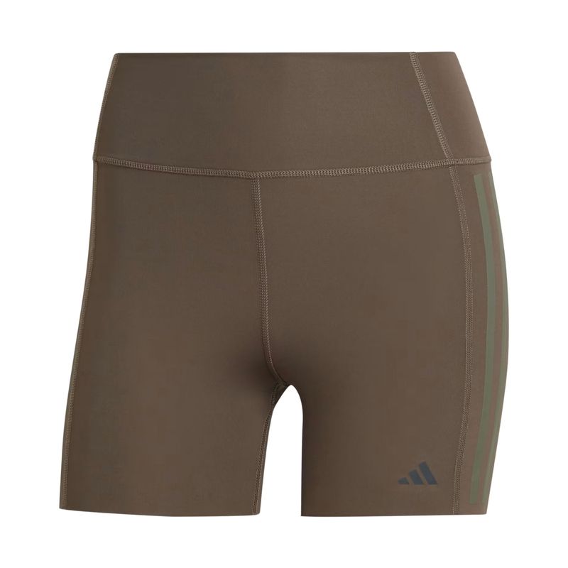 shorts-adidas-optime-4-inch-raw-cut-hem-compressao-feminino-marrom