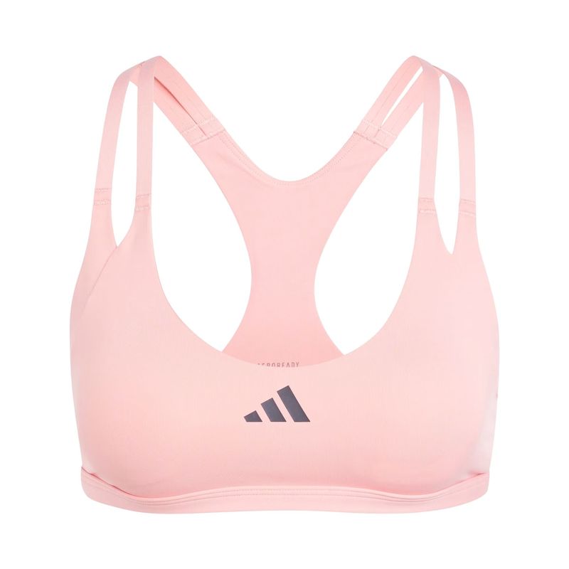 top-adidas-strength-suporte-leve-aeroimpact-luxe-feminino-rosa