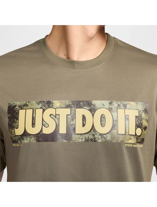 Camiseta Nike Estampada Just Do It Masculina - Verde