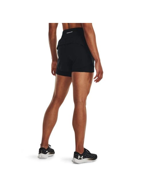 Shorts Under Armour Run Stamina 2In1 Feminino - Preto