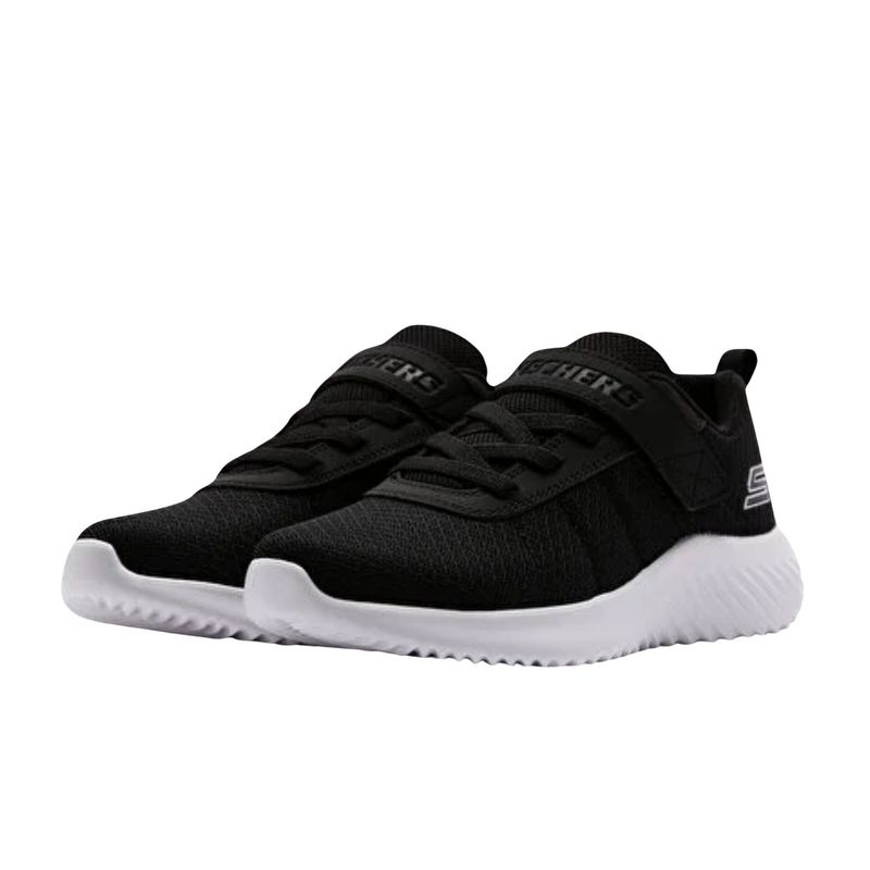 Tenis-Skechers-Bounder-Baronik-Infantil---Preto