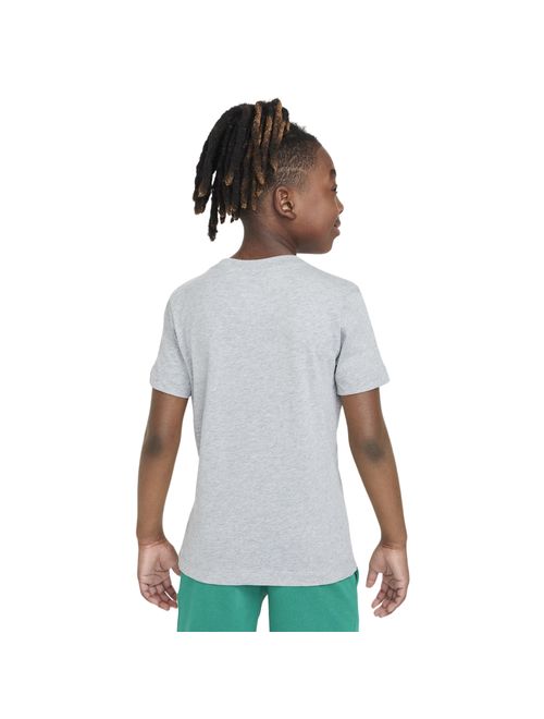 Camiseta Nike Sportswear Estampada Infantil - Cinza