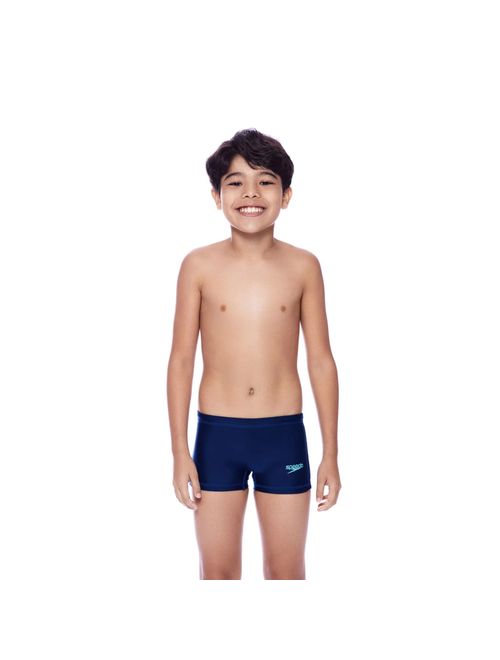 Sunga Hidroshort Speedo Solid Infantil - Azul Marinho