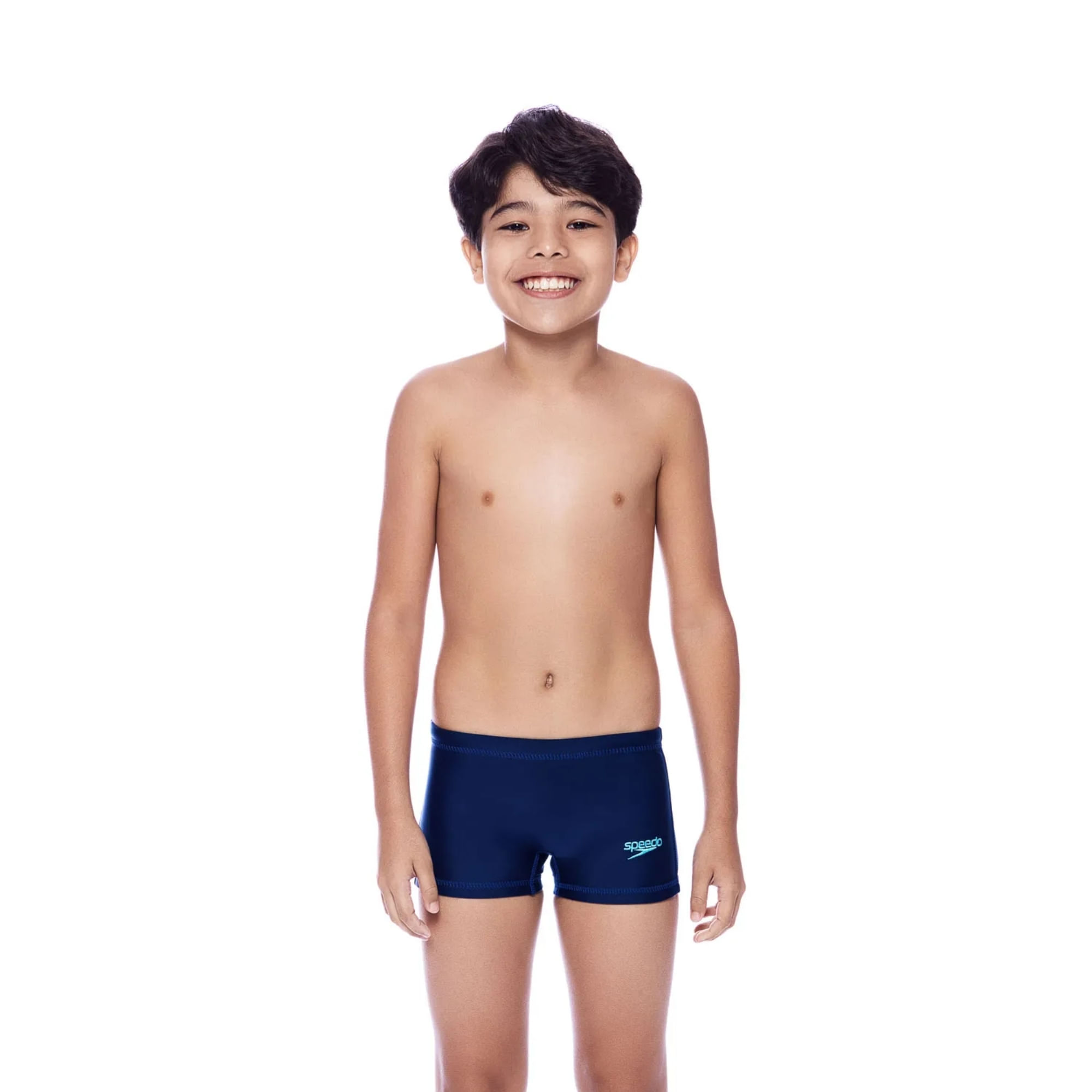 Sunga Hidroshort Speedo Solid Infantil - Azul Marinho