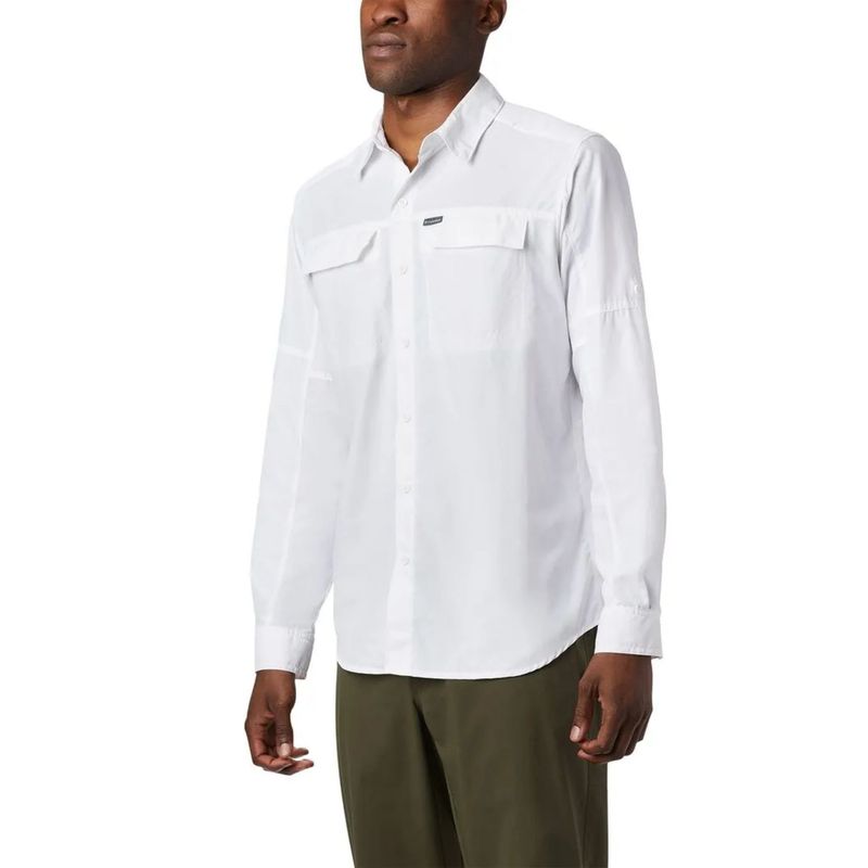 camisa-manga-longa-columbia-silver-ridge-ii-masculina-branca