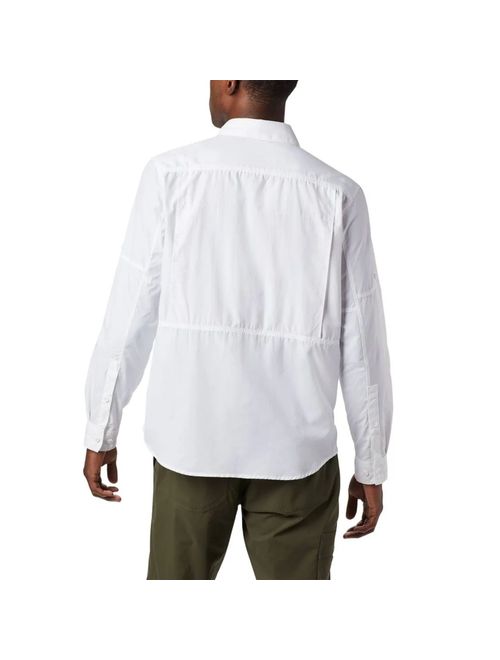 Camisa Manga Longa Columbia Silver Ridge Ii Masculina - Branca
