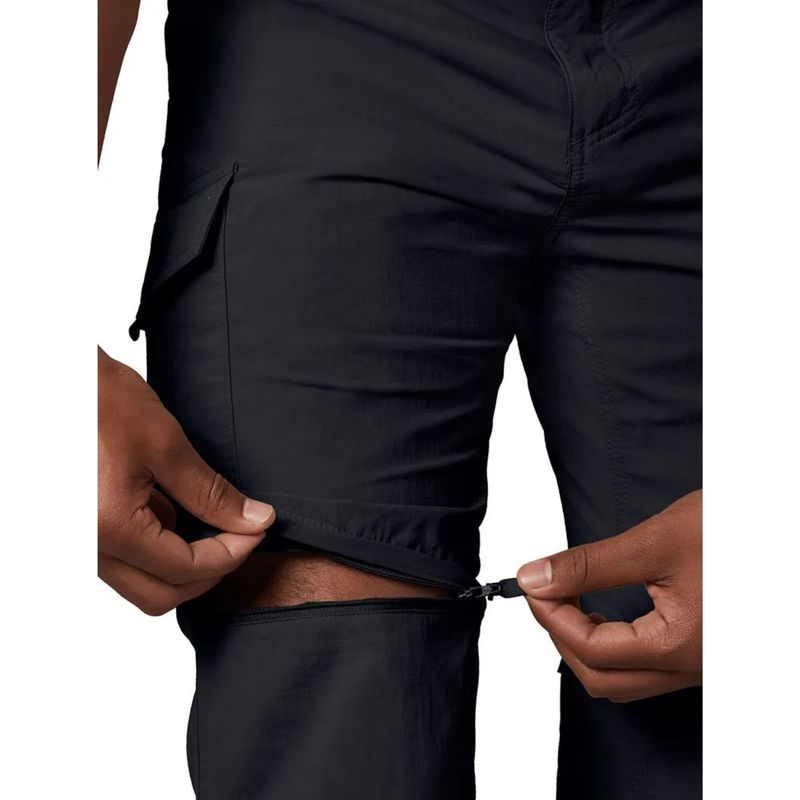 calca-columbia-silver-ridge-convertible-masculina-preta
