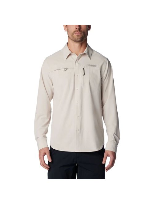 Camisa Manga Longa Columbia Summit Valley Masculina - Bege
